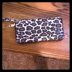 Cheetah print wallet